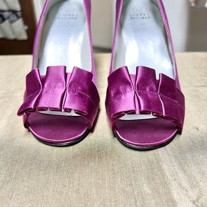 ✨Stuart Weitzman Purple Satin Holiday/Wedding Pumps